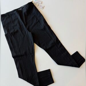 NWT Liverpool Women’s 12/31 Carolyn Classic Printed Ankle Legging Black Gray